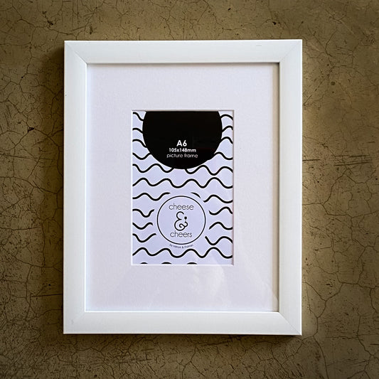 PICTURE FRAME A6 (white)